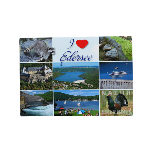 Postkarte (I Love Edersee)